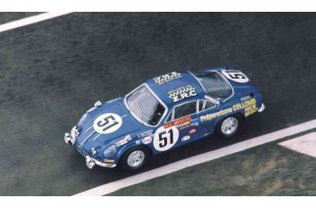 TROFEU ALPINE RENAULT A110  Le Mans 68 No.51Collomb / Lecarreau