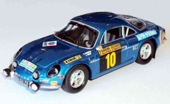 TROFEU ALPINE RENAULT A110  4th San Remo 71Darniche / Mahι