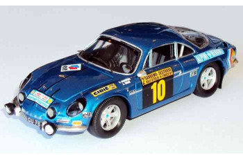 TROFEU ALPINE RENAULT A110  4th San Remo 71Darniche / Mahι