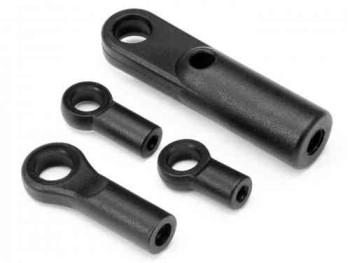 HPI 85230 Rod Ends (18) 7x45mm: Hellfire 