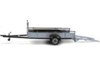 TOW CAR TRAILER TWO WHEELS   CARARAMA  92310