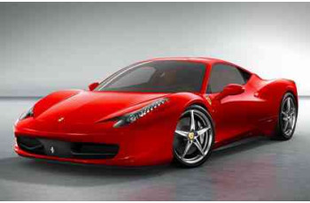 HOT WHEELS P9953 Scale 1/43 FERRARI 458 ITALIA 8C 2009 RED.