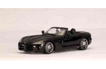 DODGE VIPER SRT-10 - 1/43 AUTO ART -BLACK 2003 51702  