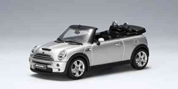 AUTOART 1:43 MINI COOPER S CABRIOLET SIVER-54848.