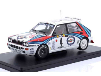 ATLAS Lancia Delta HF Integrale #4 Winner Rallye Monte Carlo 1992 Auriol, Occelli  AAWRC031