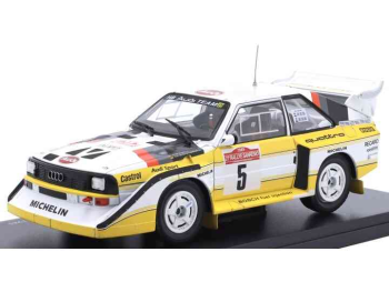 ATLAS Audi S1 QUATTRO #5 ROHRL/GEISTDORFER WINNER SAN REMO RALLY 1985  AAWRC035