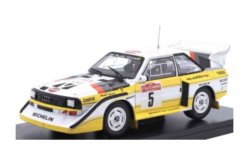 ATLAS Audi S1 QUATTRO #5 ROHRL/GEISTDORFER WINNER SAN REMO RALLY 1985  AAWRC035