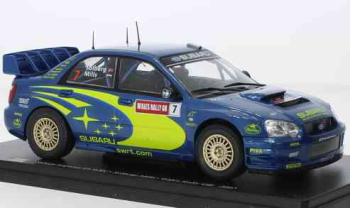 Subaru Impreza S9 WRC No7 Rallye WM Rallye Großbritannien Solberg/Mills 2003  AAWRC509