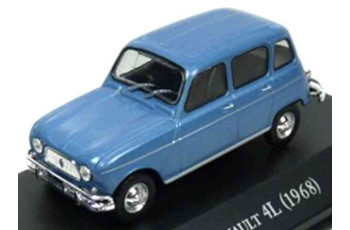 Renault 4L 1968 - UNFORGETABLE CARS  ATLAS  ARG16