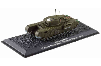 ATLAS CHURCHILL MK. VII 6th Guards Tank Brigade Normandie 1944 