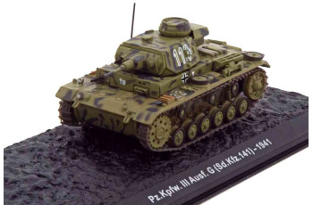 ATLAS PZ.KPFW.III AUSF.G (Sd.Kfz.141) 21. Panzerdivision 1941 