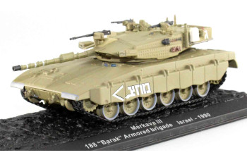 ATLAS MERKAVA MKIII 188 "Barak" Armored Brigade Israel 1990