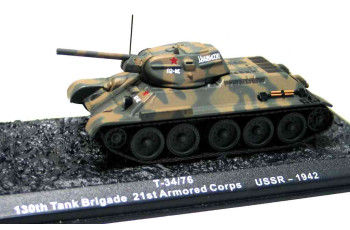 ATLAS T-34 / 76 130 Tank Brigade 21st Armored Corps USSR - 1942 