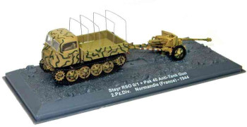 ATLAS STEYR RSO/01 + Pak 40 Anti-Tank Gun 2.Pz.Div. Normandie 1944