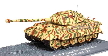 ATLAS VI TIGER II AUSF. B Porsche Turret Pz.Abt 503 Normandie 1944