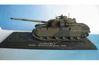 BRITISH ARMY Chieftain Mk V Tank Baor Brussels 1:72  BN80