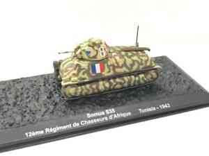 Somua s35 12 regiment Chasseurs d' Afrique tunisia 1943 1/72  BN86