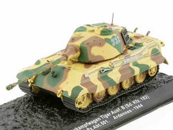 1:72 TIGER II Ausf. B King Tiger Heavy Tank Pz. Abt. 501 Ardennes 1944  BN87