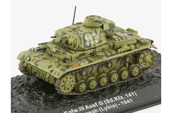 1:72 Sd.Kfz.141 Pz.Kpfw.III Ausf. G Tank 21st Panzer Division Libya 1941  BN93