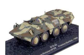 1:72 BTR-80 APC Armoured Troop Carrier VDV 98th Airbone Division Russian Army KFOR Pristina Kosovo 1999  BN97