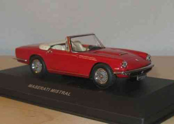 ΙΧΟ 1963 Maserati Mistral cabrio IXO Models diecast model car