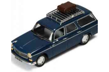 ΙΧΟ Peugeot 404 Break 1966 Dark Blue with roof rack