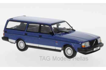 Volvo 240 Polar, metallic-blue, 1988  IXO  CLC324N