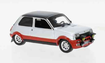 Renault 5 Alpine customs silver/red 1978  IXO  CLC466N