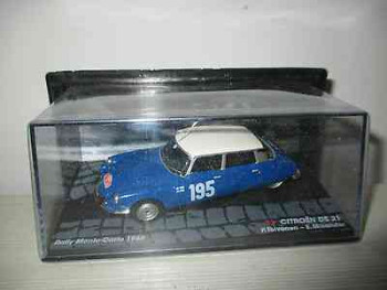 Citroen DS 21 N.195 Monte Carlo 1966 P.TOIVONEN-E.MIKANDER   ATLAS  COLL07