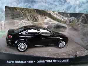 007 JAMES BOND Alfa Romeo 159 - Quantum of Solace - 1:43  ATLAS DY05