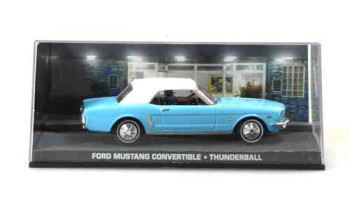 1964 FORD MUSTANG Convertible - James Bond 007 - Thunderball  ATLAS DY12