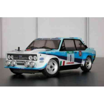Fiat 131 rally body - WRC painted with decals