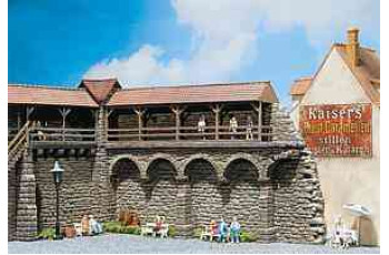 Faller Old-Town wall HO