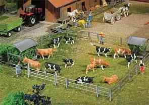 Faller Fence systems for stalls and open stable farm, 2000 mm (2 x 1000 mm) HO