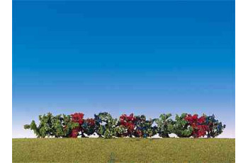Faller 12 Bushes, assortment of various colours HO