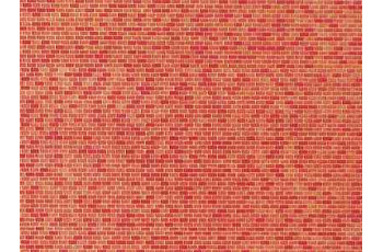 Faller Wall card, Red brick HO