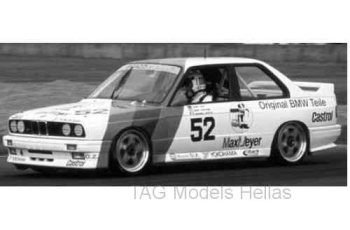 BMW M3 (E30), No.52, WTCC, J.Laffite/W.Vogt, 1988  IXO  GTM131