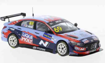 Hyundai Elantra N TCR No69 Engstler Hyundai N Liqui Moly racing team Liqui Moly WTCR Germany Vernay 2021  IXO  GTM156A