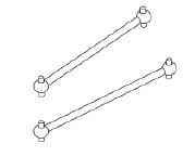 Hobby Pro Central Front & Rear Drive Shaft H312055