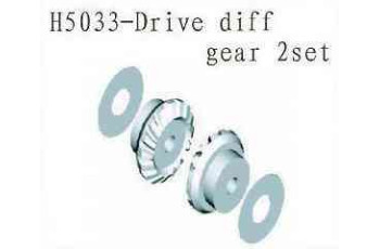 HOBBYPRO H5033 Drive Diff. Gear 2set