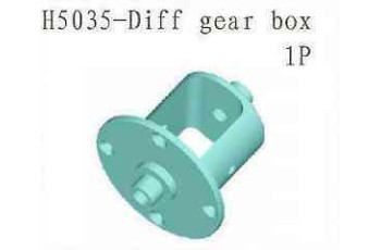 HOBBYPRO H5035 Differential Gear Box
