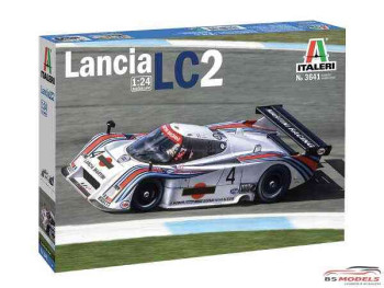 1:24  ITA-3641S  Lancia LC 2 LE MANS 1983
