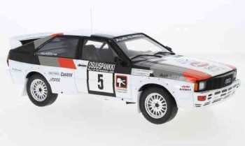 Audi quattro No5 Rallye WM 1000 Lakes Rally Blomqvist/Cederberg 1982  IXO  18RMC094B