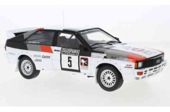 Audi quattro No5 Rallye WM 1000 Lakes Rally Blomqvist/Cederberg 1982  IXO  18RMC094B