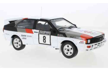 Audi quattro No8 Rallye WM 1000 Lakes Rally Mouton/Pons 1982  IXO  18RMC094C