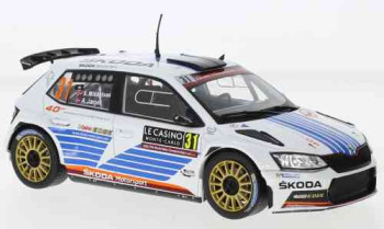 Skoda Fabia R5 No31 Rallye WM Rallye Monte Carlo Mikkelsen/Jaeger  IXO  24RAL013A