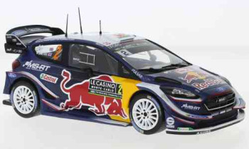 Ford Fiesta WRC No2 MS sport Red Bull Rallye WM Rallye Monte Carlo Evans/Barritt 2018  IXO  24RAL014B