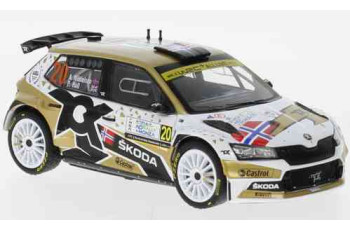 Skoda Fabia Rally2 EVO No20 Rallye WM Rally Monza Mikkelsen/Hall 2021  IXO  RAM827B