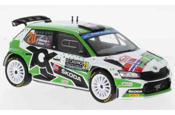 Skoda Fabia Rally2 EVO No20 Rallye WM Rally Monte Carlo  Mikkelsen/Torstein 2022  IXO  RAM839