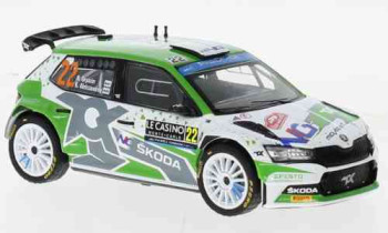 Skoda Fabia Rally2 EVO No22 Rallye WM Rally Monte Carlo  Gryazin/Aleksandrov 2022  IXO  RAM840